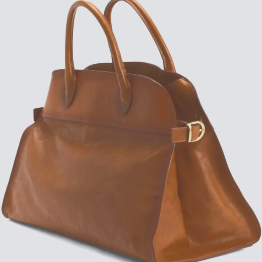 NWT ✅ Pratesi Firenze Italian Leather B548 Large Satchel With Side Buckles_11